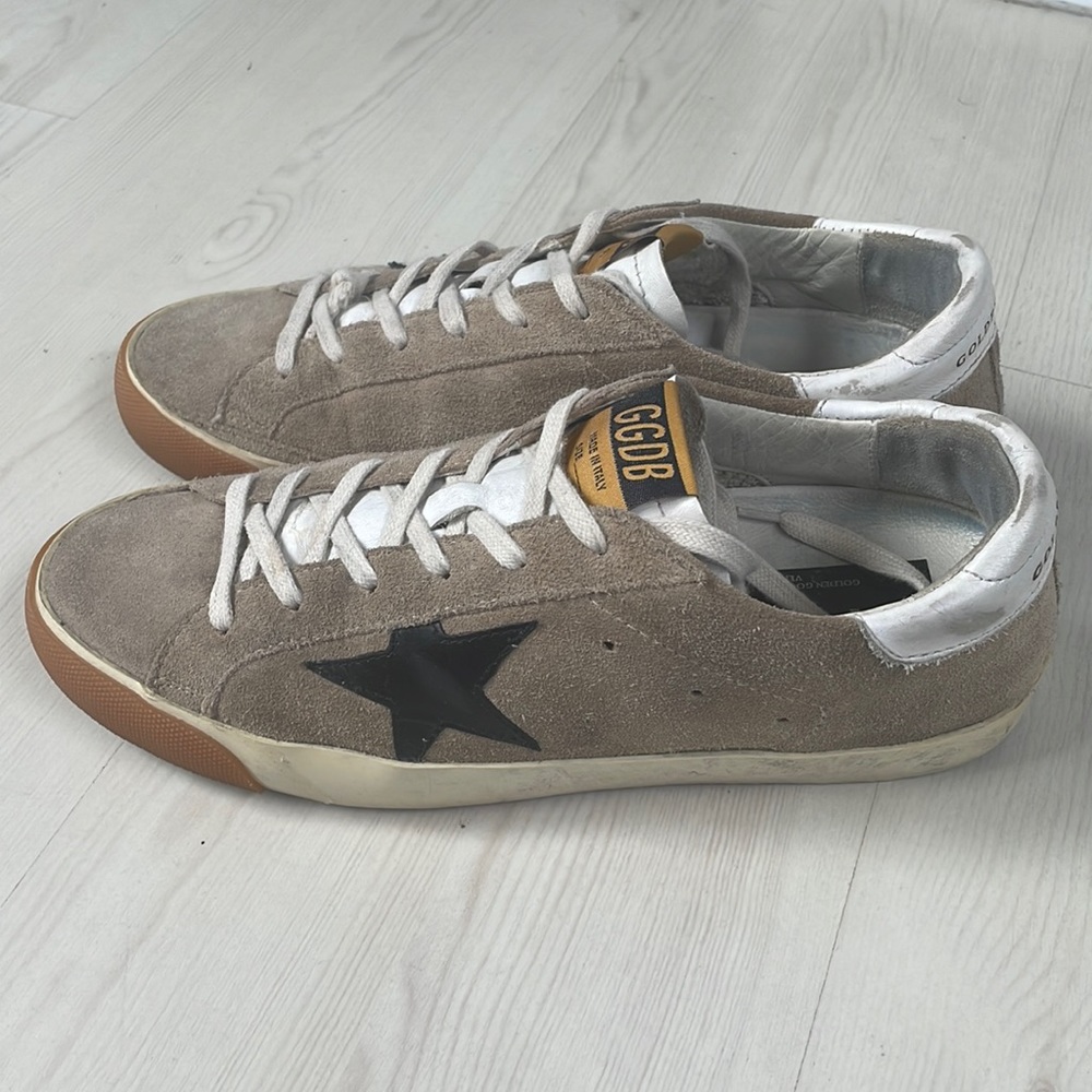 Golden Goose Distressed Superstar Sneakers